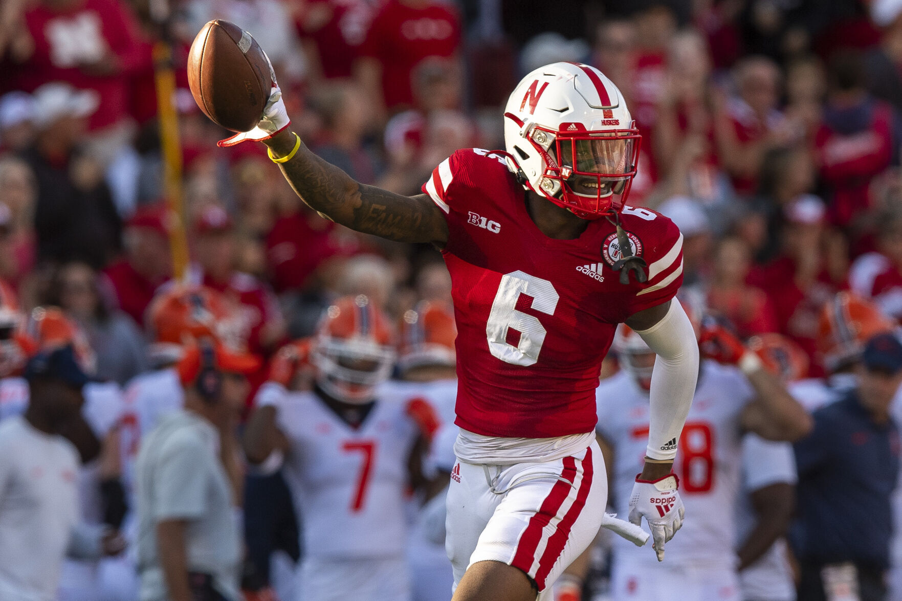 Illinois vs. Nebraska, 10.29